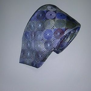 XMI PLATINUM NECKTIE HANDMADE 100% SILK
